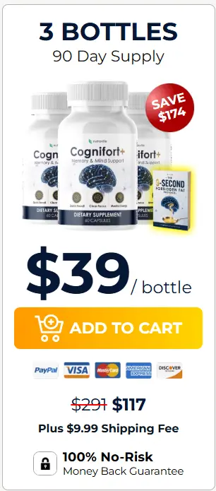 CogniFort+ Buy Three Bottles